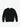 Crew Neck Organic Cotton Sweatshirt Black | A