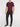 Deconstructed Crew Neck T-Shirt Burgundy