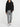 Organic Cotton Zip Up Hoodie Black