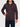 Organic Cotton Zip Up Hoodie Burgundy | B