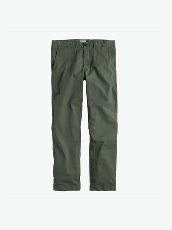 Regular Fit Cotton Blend Garment Washed Chino Pants Light Khaki | A