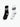 Aspesi Silenzio Socks Black and White Two Pack