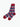 London Sock Co The Spotlight Collection Cranberry Stripe