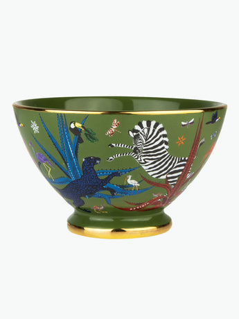 Ortigia Sicilia Bowl Ceramic Green