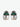 Philippe Model PRSX Sneakers Low Men White and Military Green