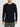Cashmere Blend Crew Neck Knitted Sweater Navy Blue | B