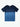 Crew Neck Acid Wash Dip Dye T-shirt Navy Blue | A