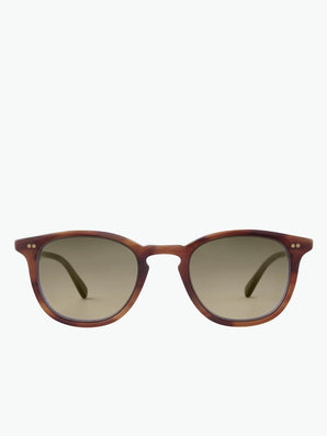 Mr Leight Coopers S Moth Tortoise Chocolate Gold Smokey Sunglasses