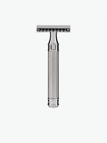 Muhle Traditional Grande Open Comb Safety Razor Silver | A