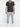 Organic Cotton V-neck T-shirt Charcoal Grey