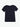 Silk Blend Double Crew Neck T-Shirt Navy Blue | A