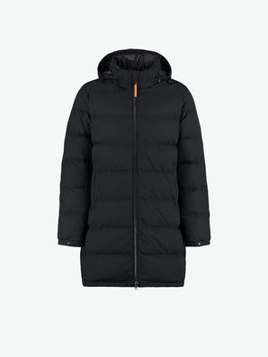 Aspesi Poco Elastico Re Nylon Quilted Parka Navy