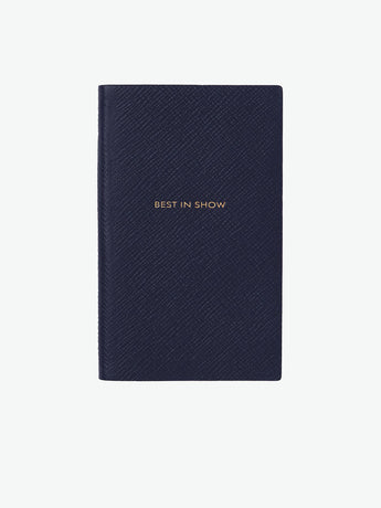 Smythson Best In Show Notebook Navy