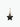 Smythson Star Keyring in Panama Black