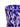 Stories Of Italy Murano Glass Ivory and Blue Carafe